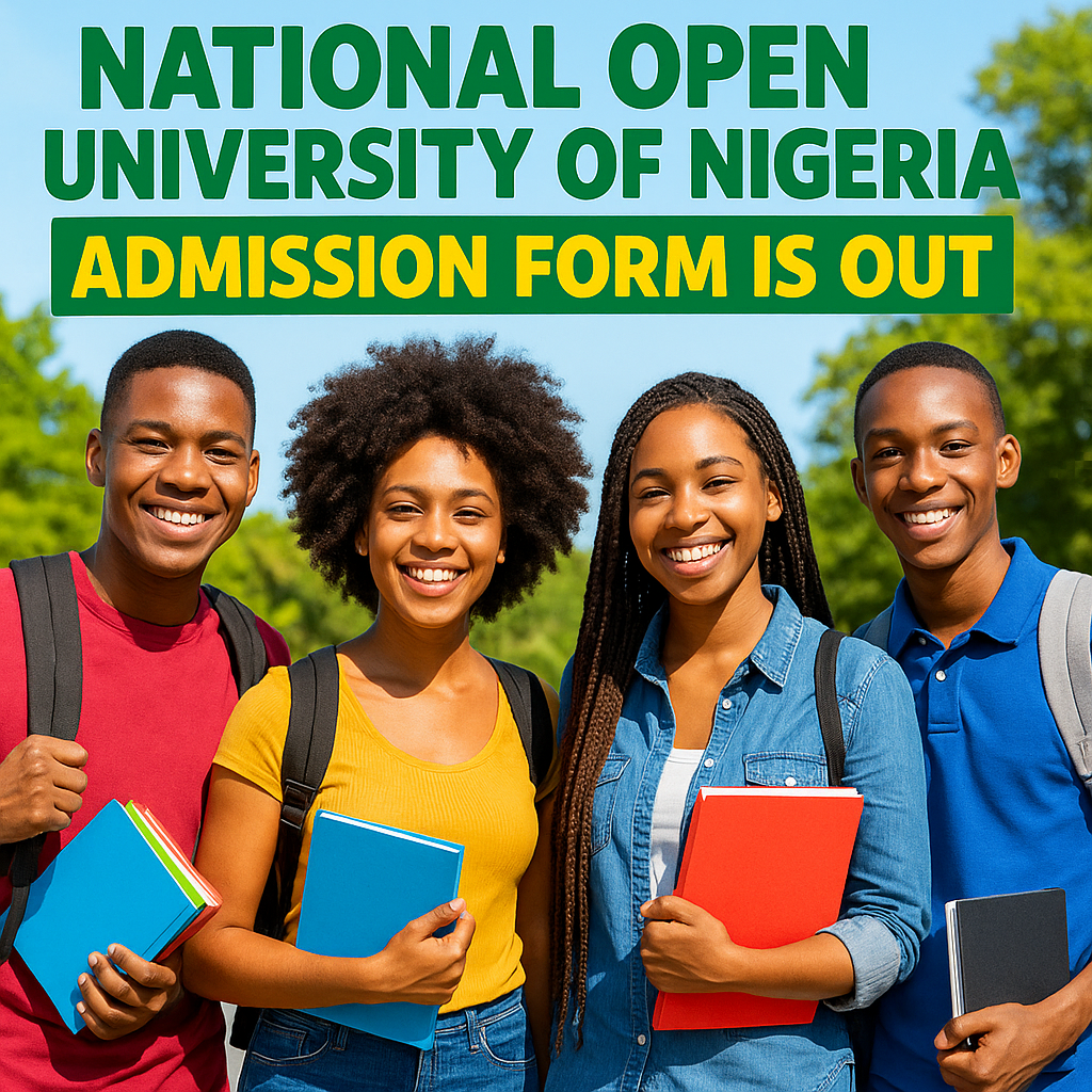 National Open University of Nigeria Admission Is Form Out