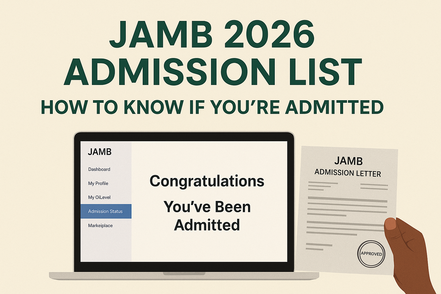 JAMB 2026 Admission List